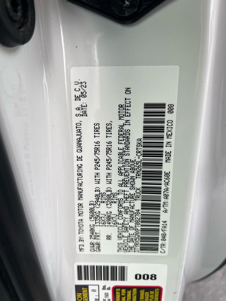 2023 Toyota Tacoma SR RWD