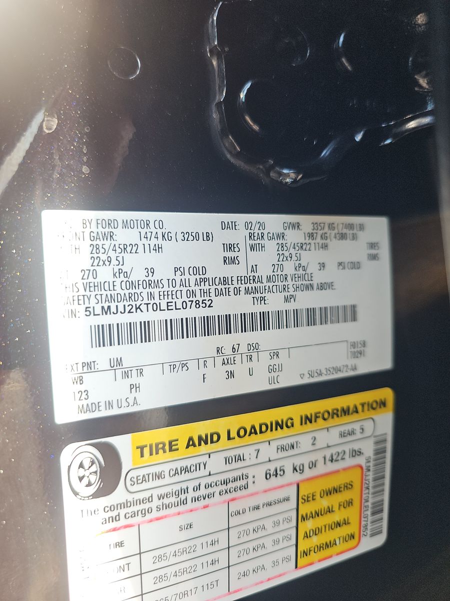 2020 Lincoln Navigator Reserve RWD