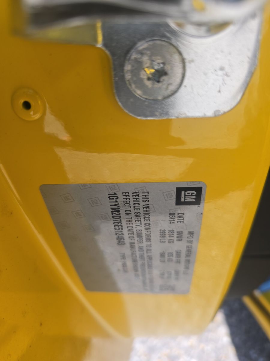 2014 Chevrolet Corvette Stingray Z51 RWD