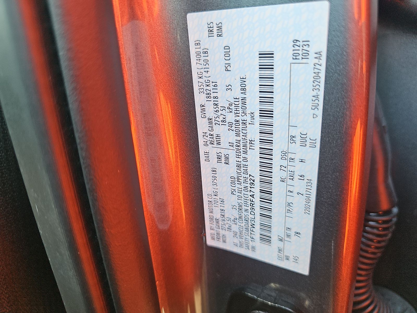 2024 Ford F-150 Hybrid XLT AWD