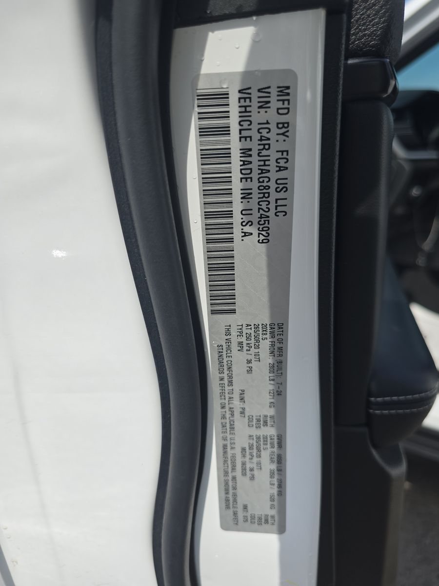 2024 Jeep Grand Cherokee Altitude X AWD