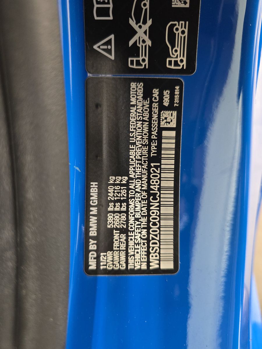 2022 BMW M8 Competition AWD