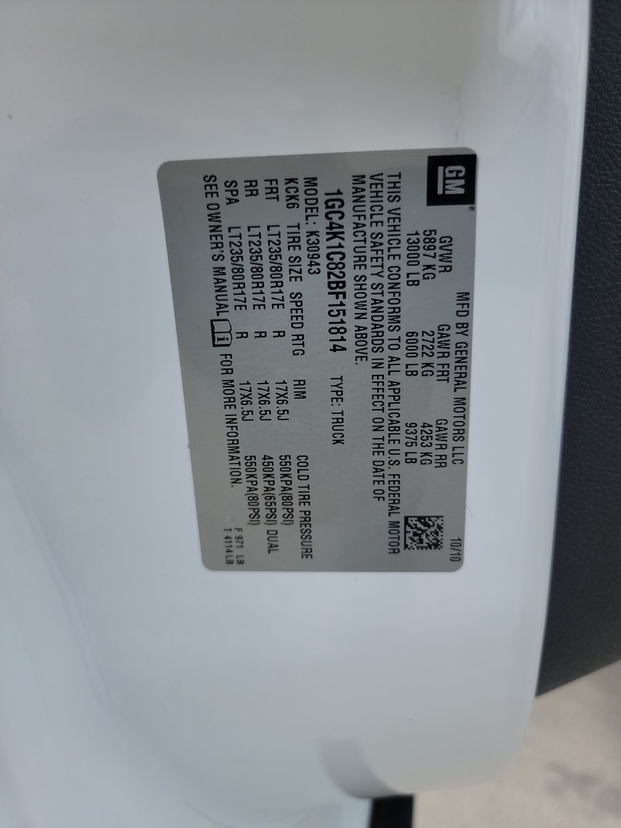 2011 Chevrolet Silverado 3500HD LTZ AWD