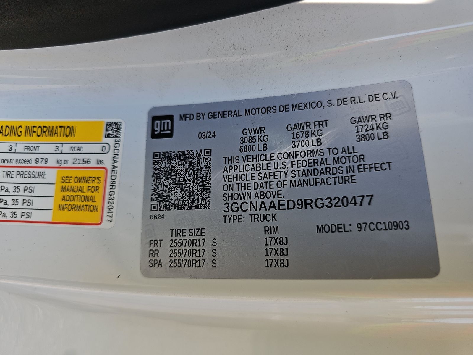 2024 Chevrolet Silverado 1500 Work Truck RWD