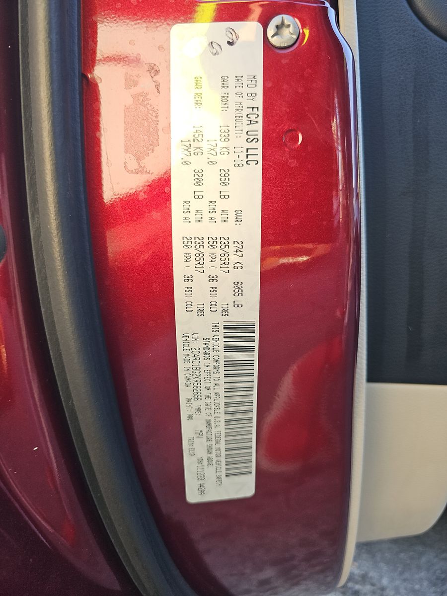 2019 Chrysler Pacifica Touring L FWD