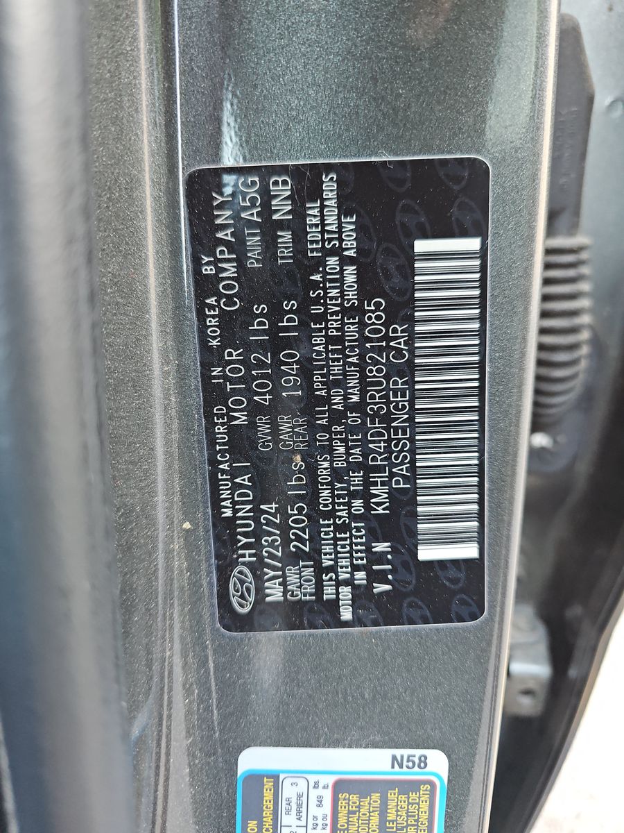 2024 Hyundai Elantra N Line FWD