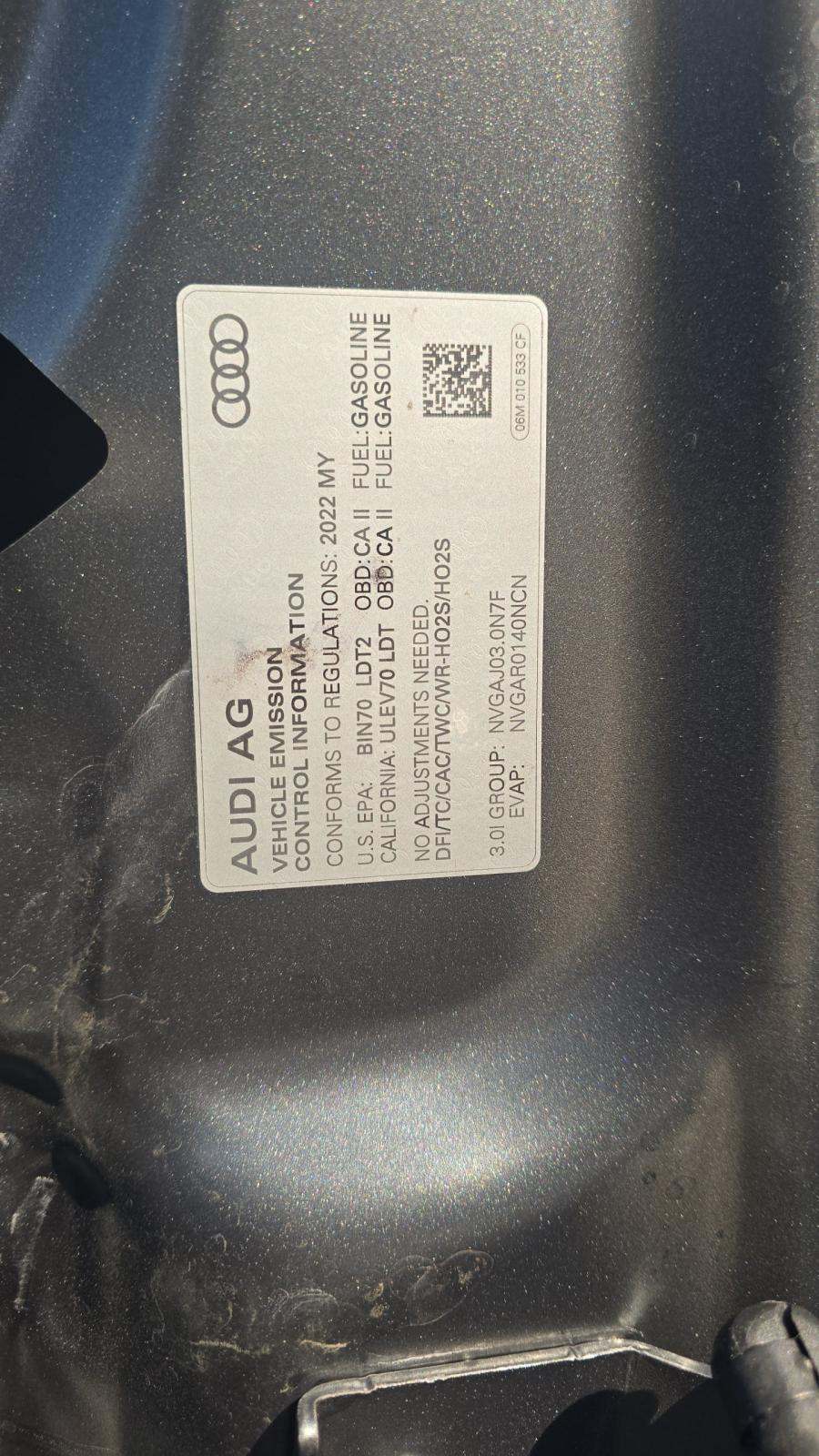 2022 Audi SQ5 Premium Plus AWD