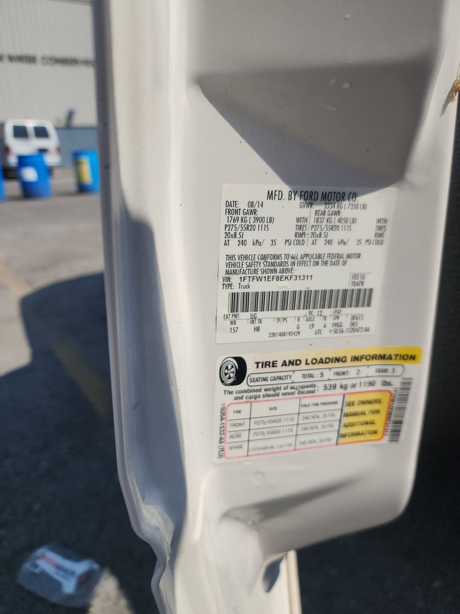 2014 Ford F-150 Lariat AWD