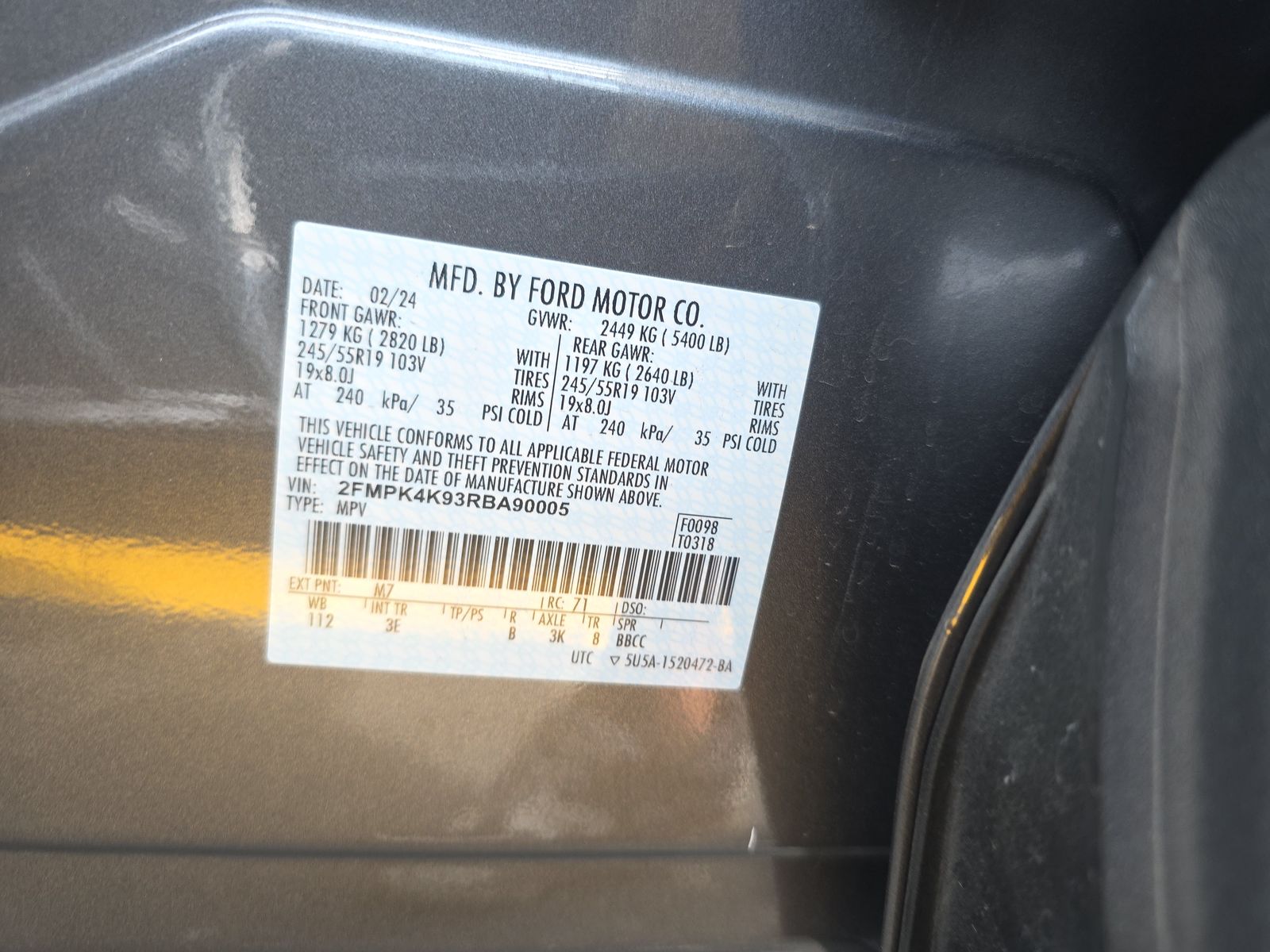 2024 Ford Edge Titanium AWD