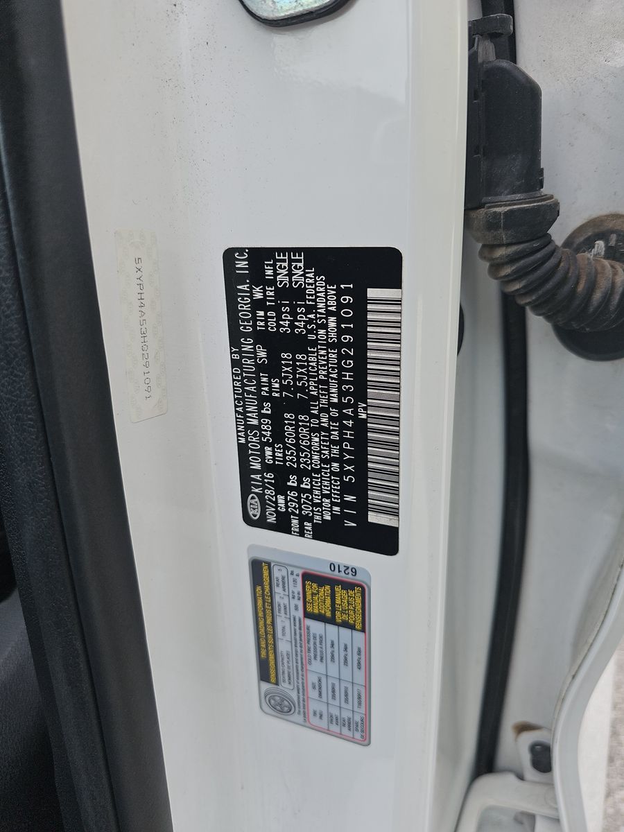 2017 Kia Sorento EX FWD