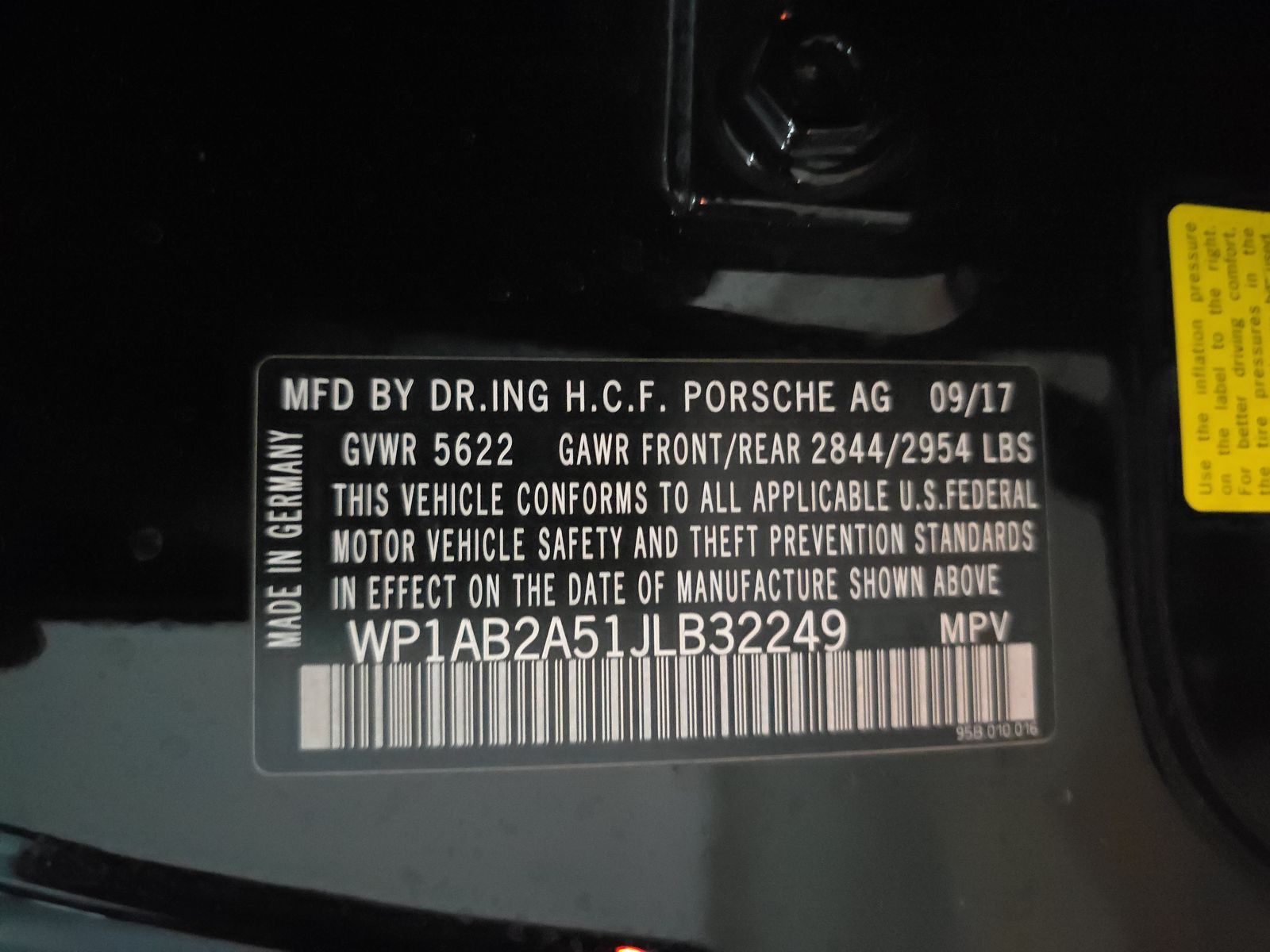 2018 Porsche Macan S AWD