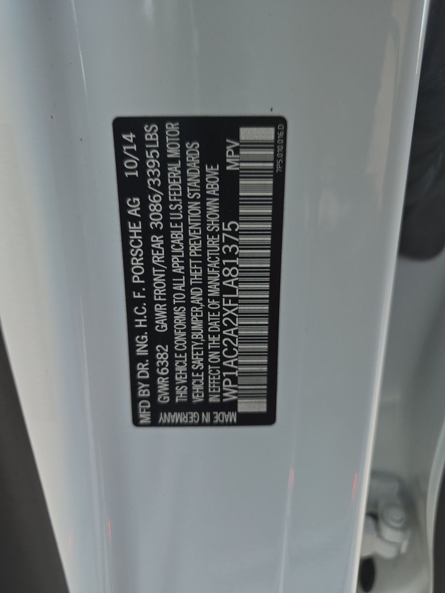 2015 Porsche Cayenne Turbo AWD