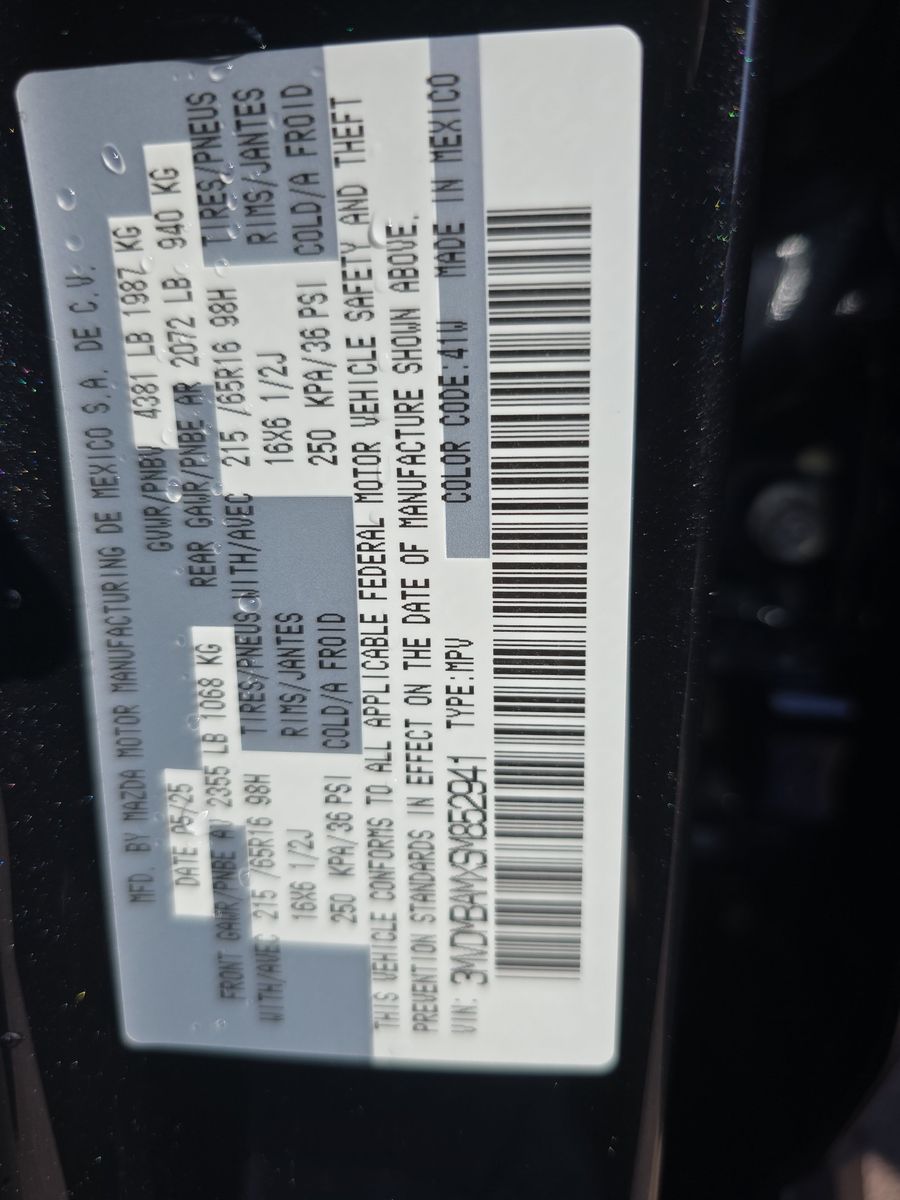 2025 MAZDA CX-30 2.5 S AWD