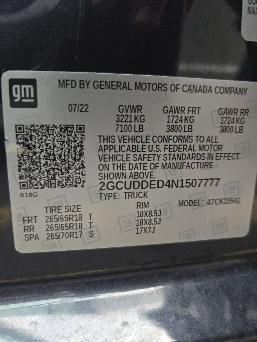 2022 Chevrolet Silverado 1500 LT AWD