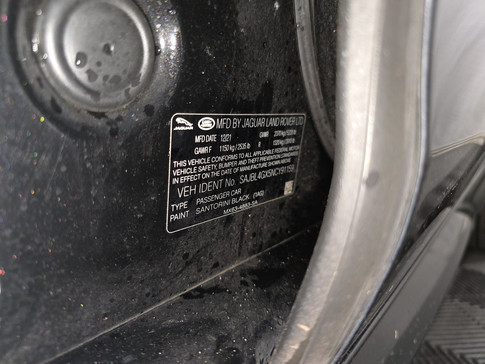 2022 Jaguar XF R-Dynamic SE AWD