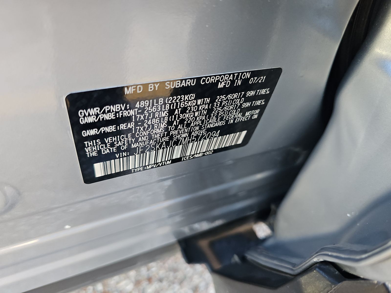 2021 Subaru Forester Premium AWD