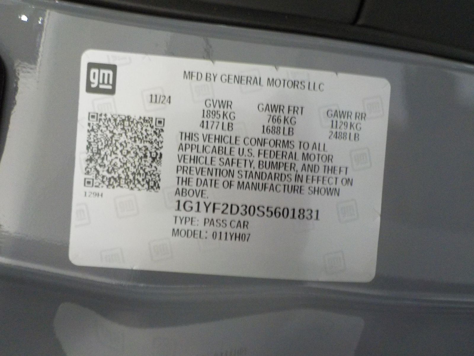 2025 Chevrolet Corvette Z06 RWD