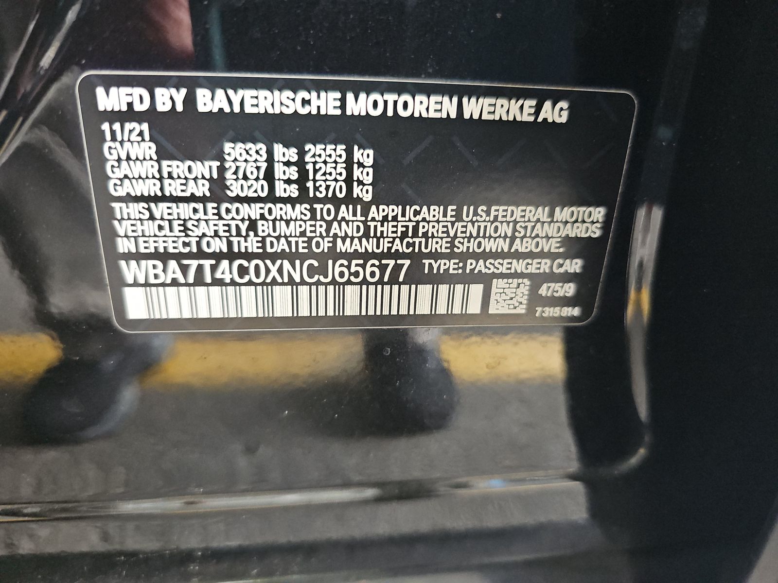 2022 BMW 7 Series 740i xDrive AWD