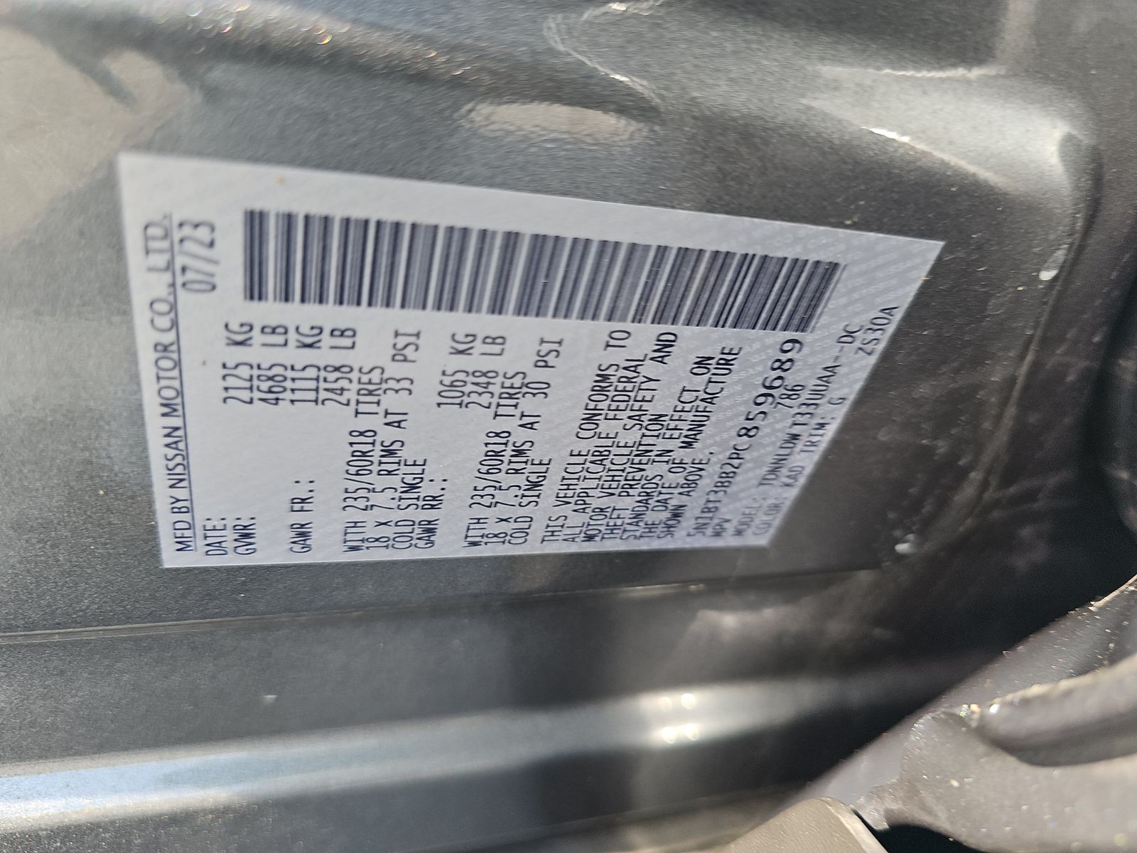 2023 Nissan Rogue SV AWD