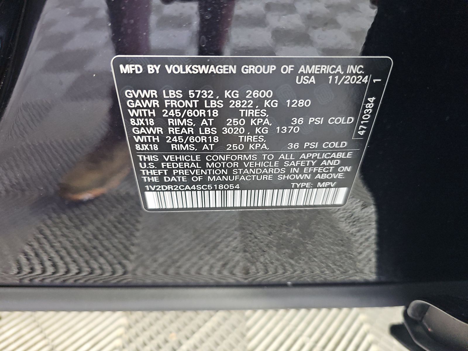 2025 Volkswagen Atlas 2.0T SE FWD