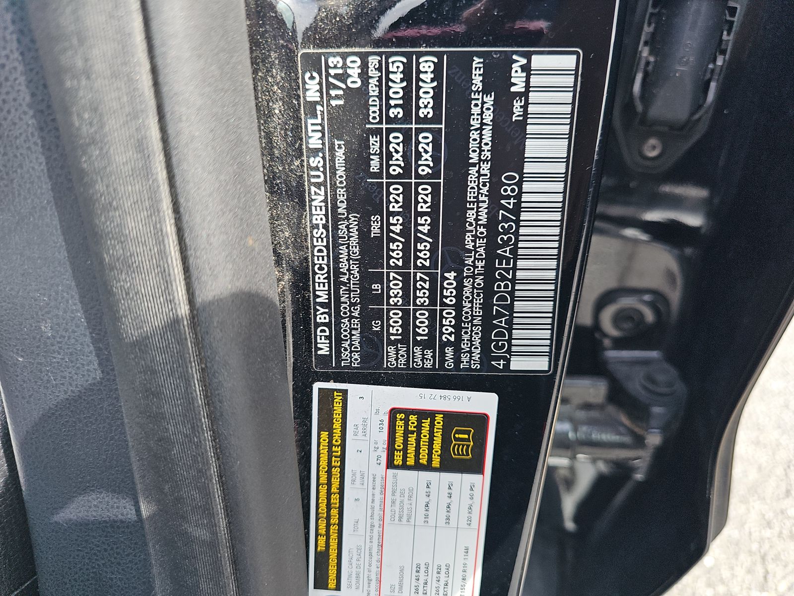 2014 Mercedes-Benz M-Class ML 550 AWD