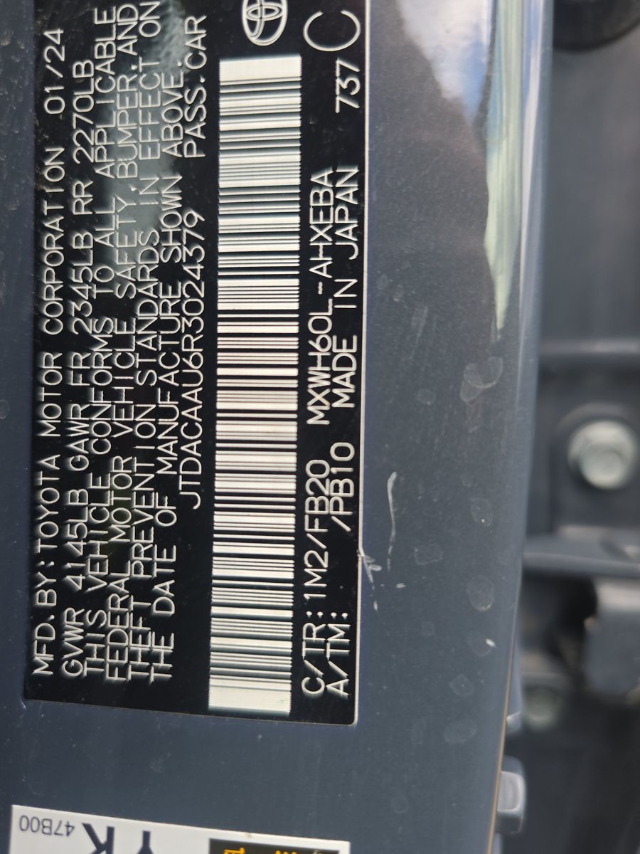 2024 Toyota Prius LE FWD