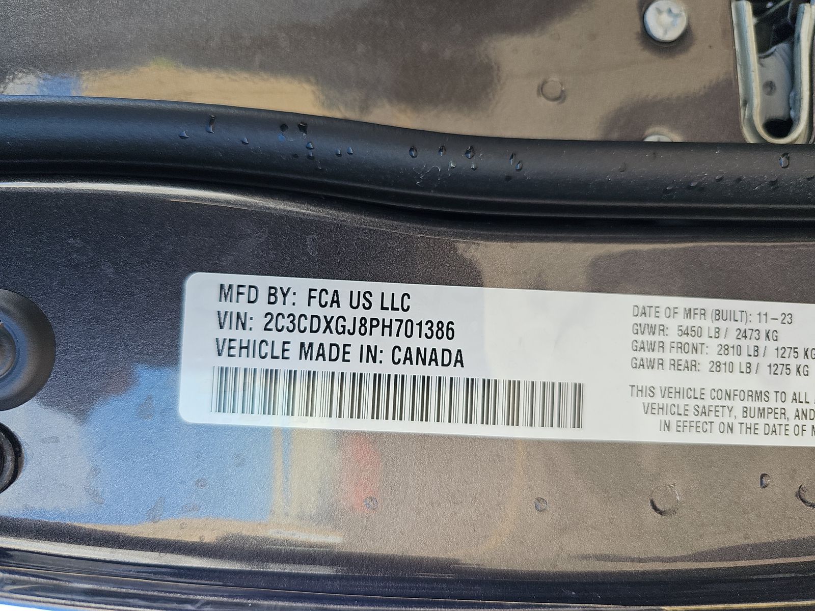 2023 Dodge Charger Scat Pack RWD