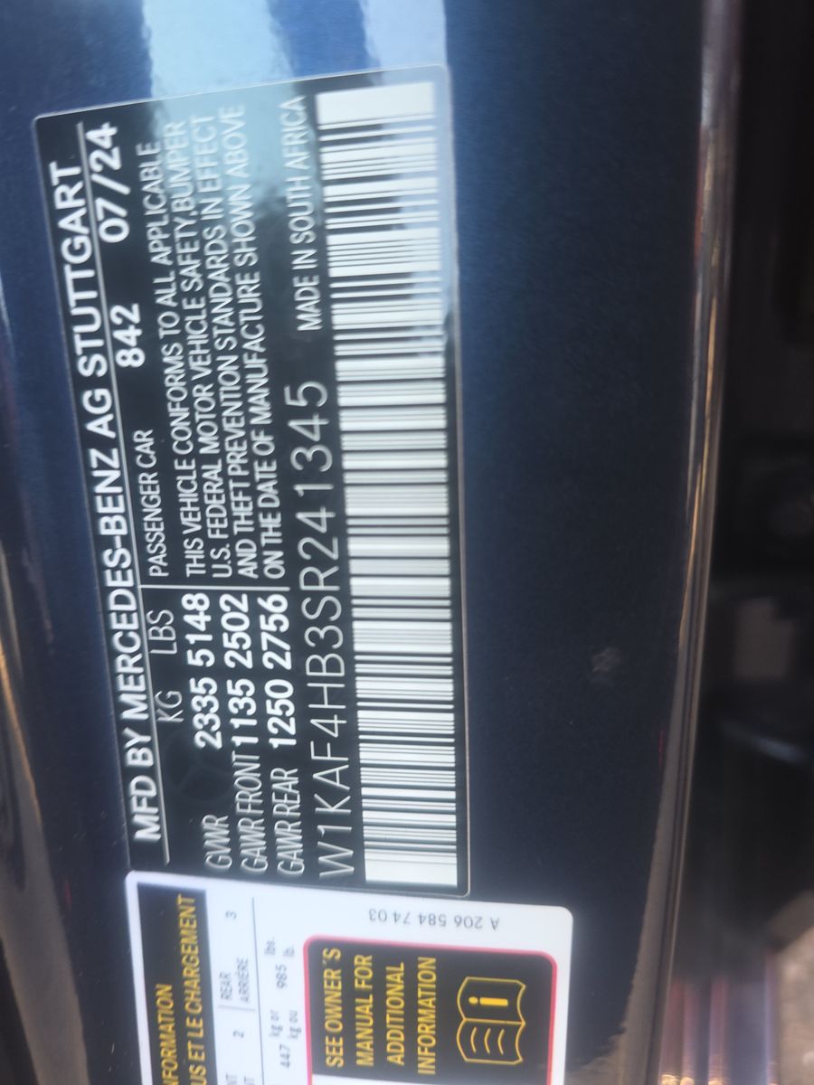 2025 Mercedes-Benz C-Class C 300 AWD