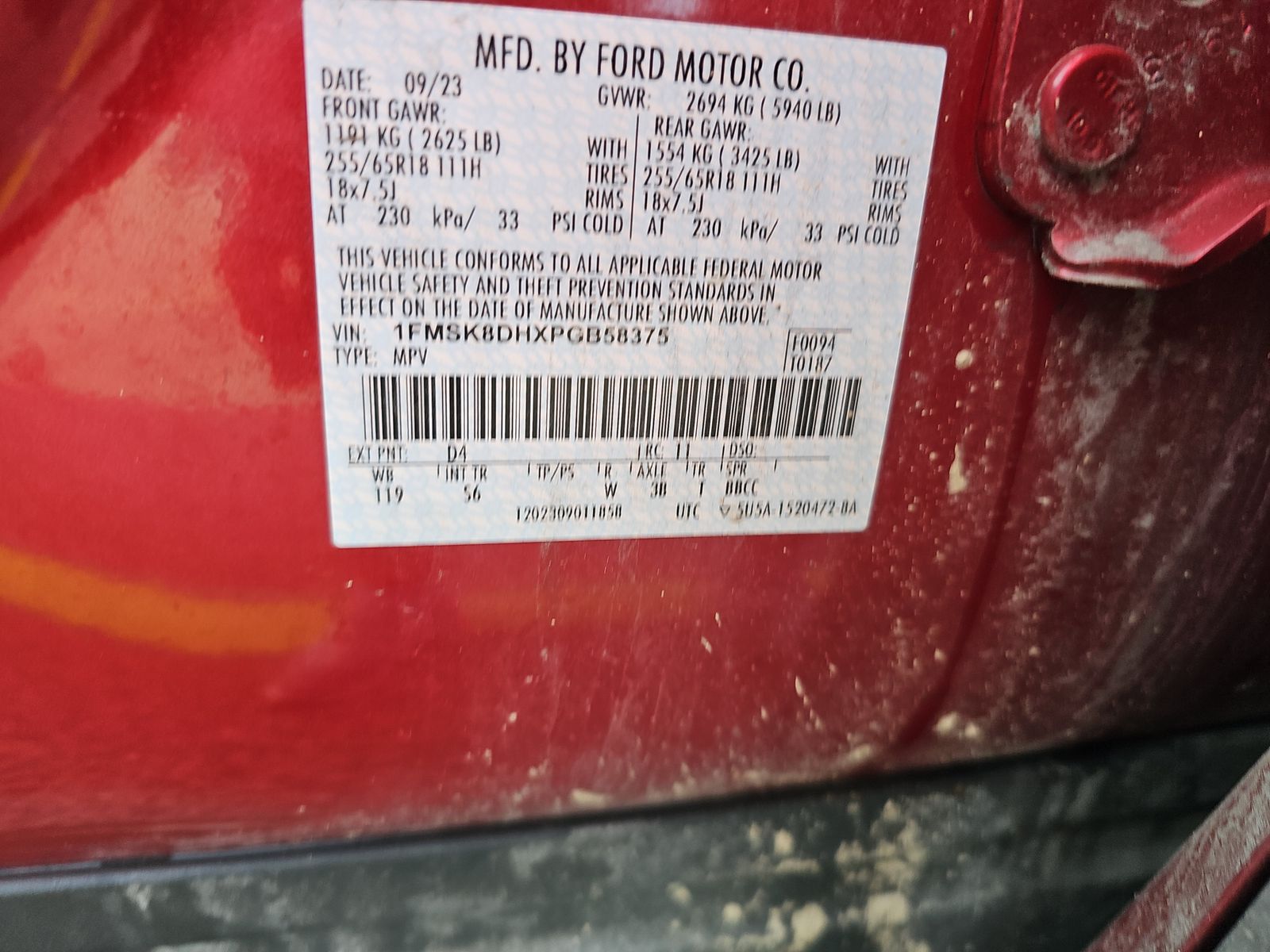 2023 Ford Explorer XLT AWD