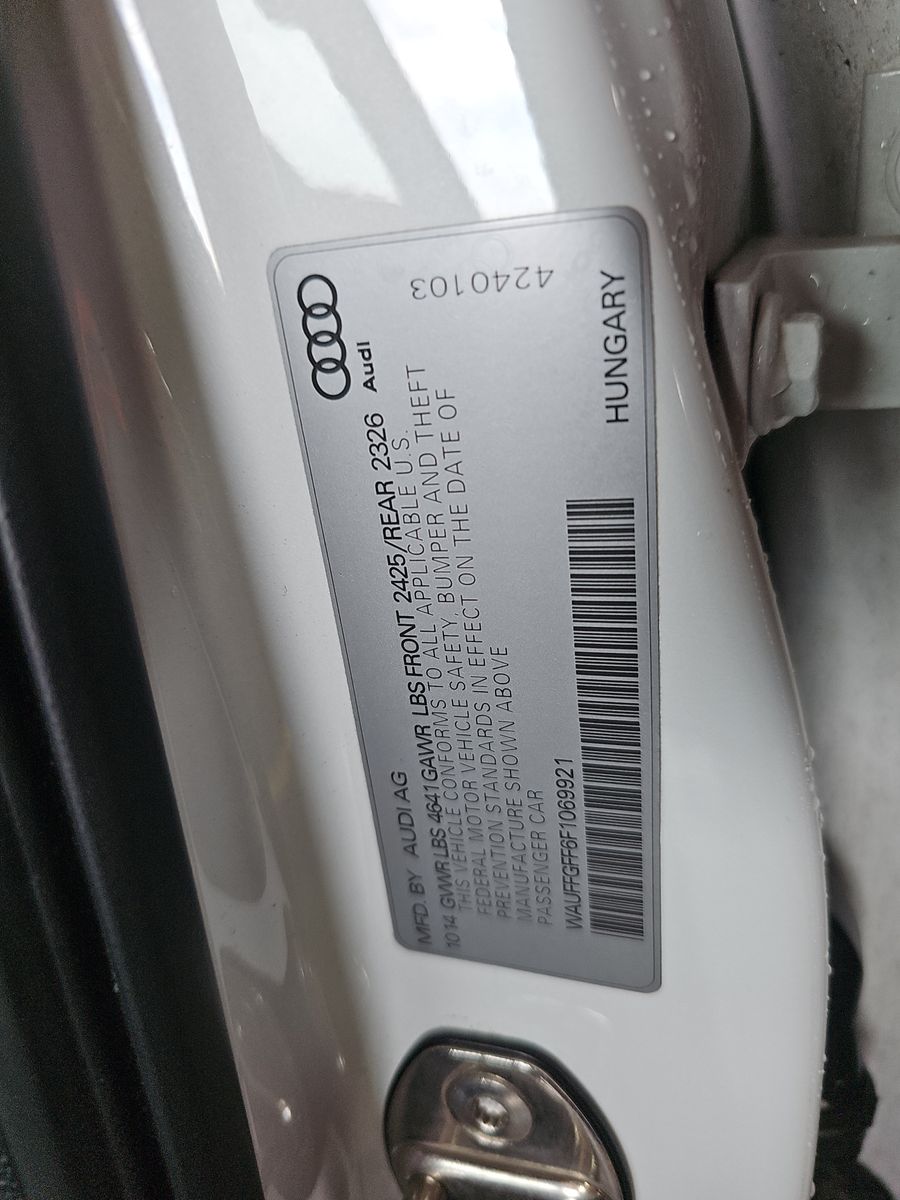 2015 Audi S3 Prestige AWD