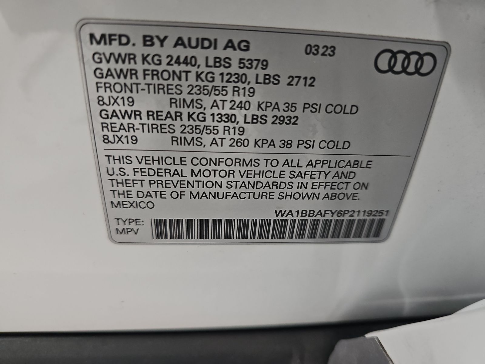 2023 Audi Q5 Premium Plus AWD