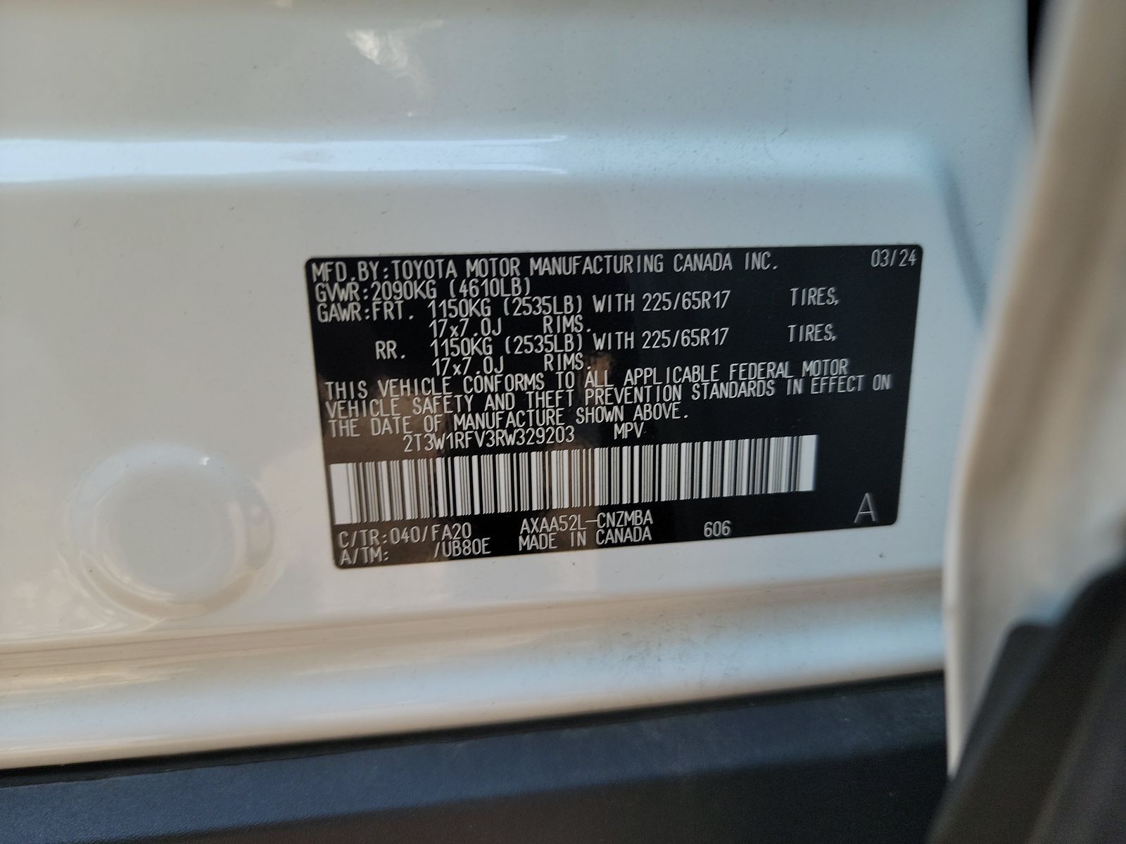 2024 Toyota RAV4 XLE FWD