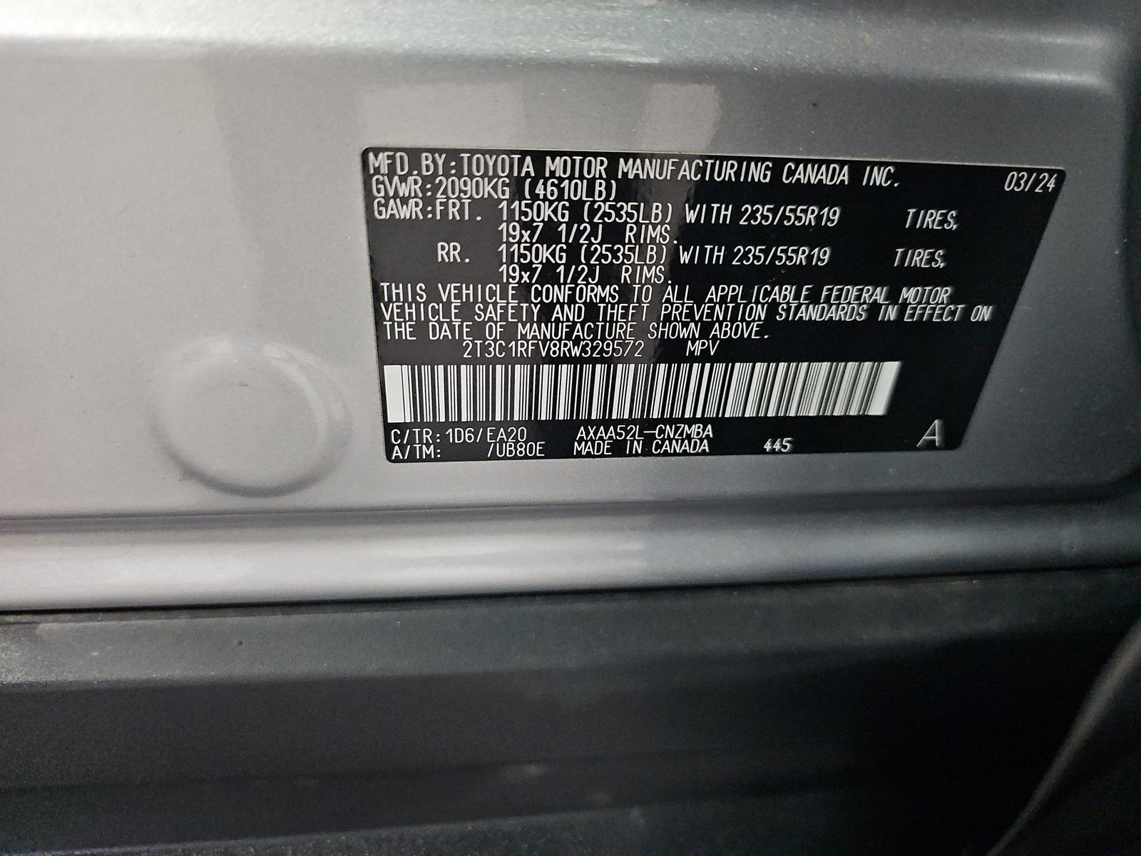 2024 Toyota RAV4 XLE Premium FWD