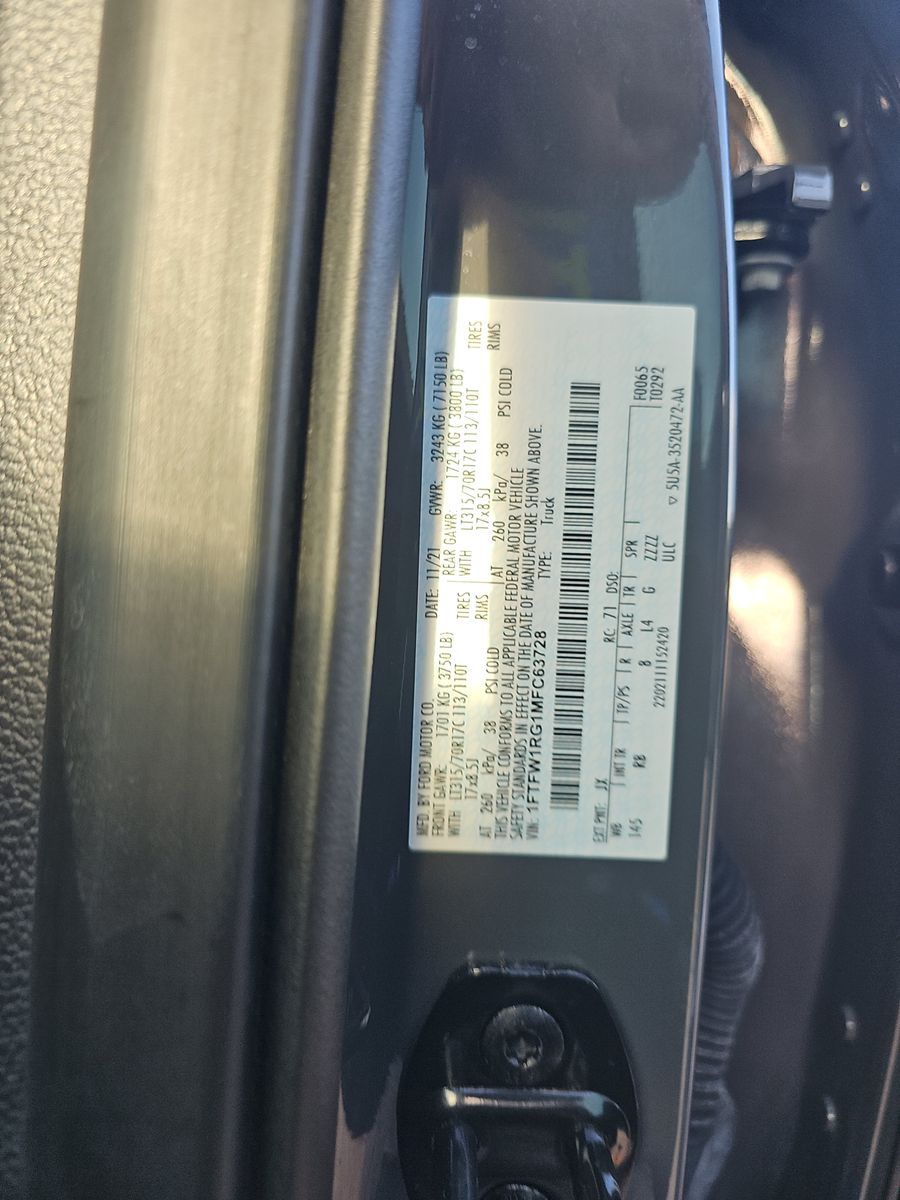 2021 Ford F-150 Raptor AWD