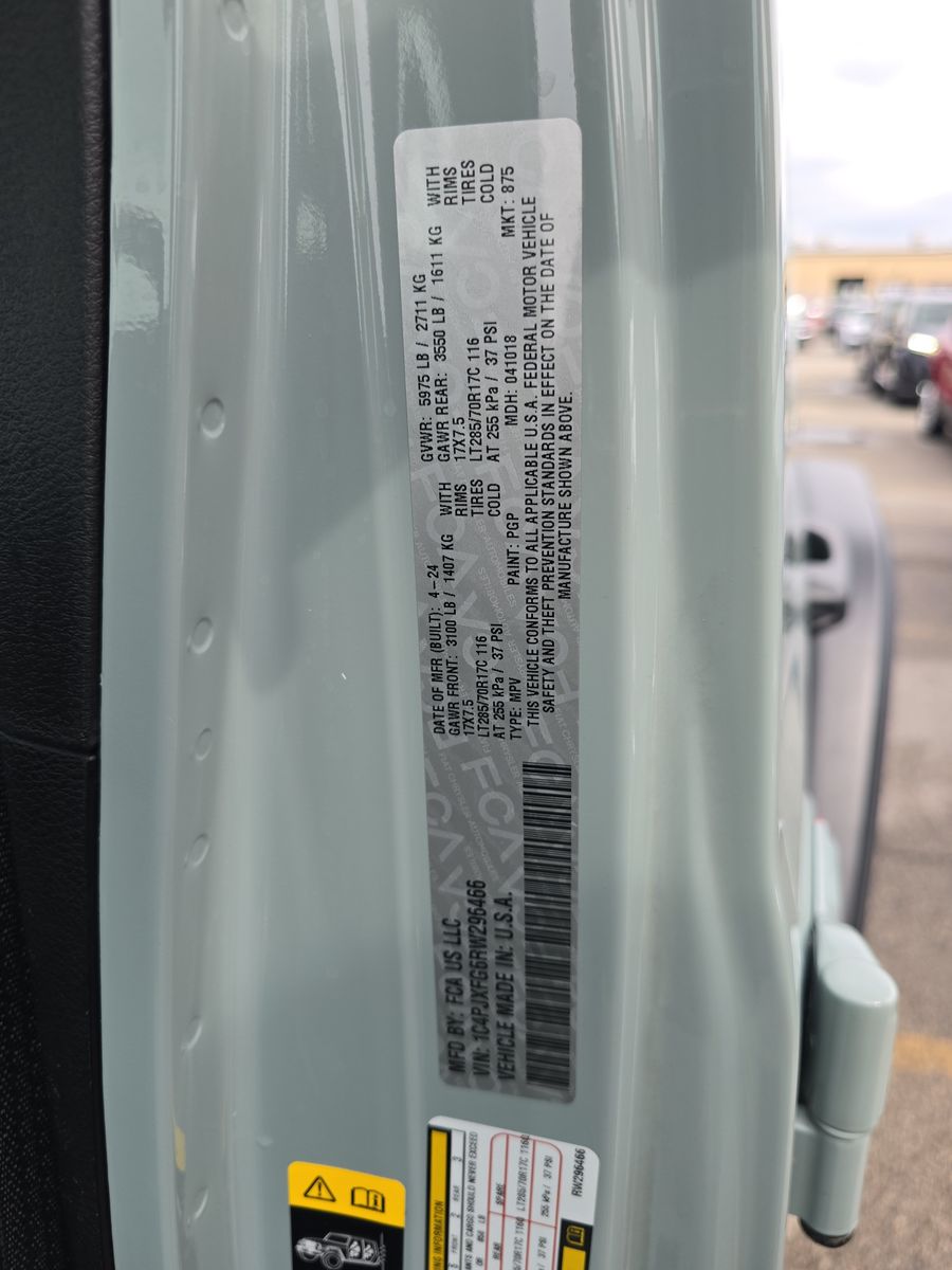 2024 Jeep Wrangler Rubicon AWD