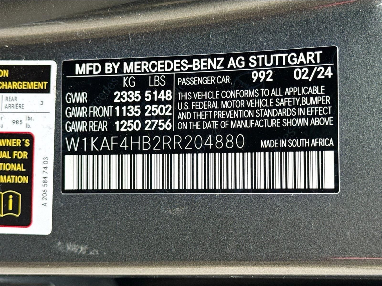 2024 Mercedes-Benz C-Class C 300 AWD