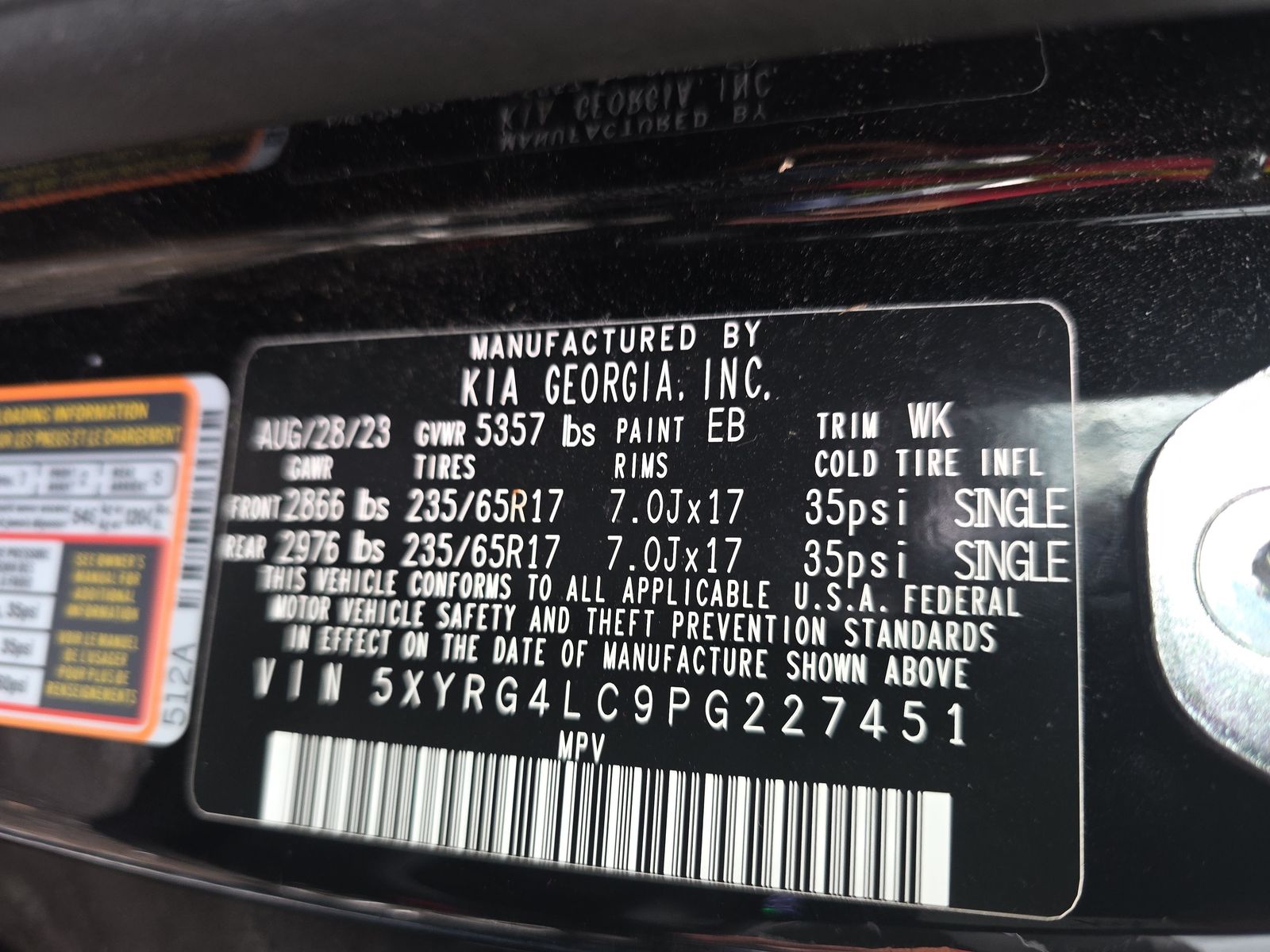 2023 Kia Sorento LX FWD