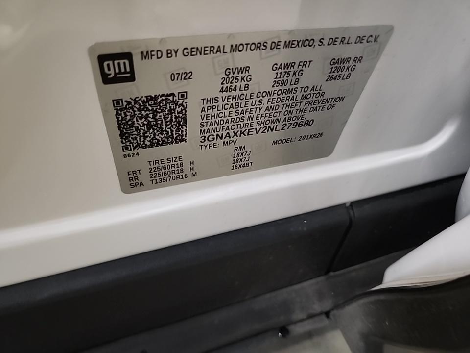 2022 Chevrolet Equinox LT FWD