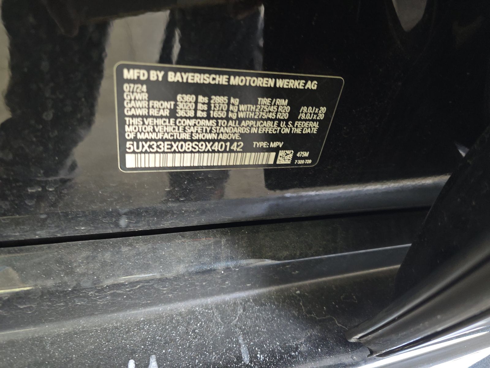 2025 BMW X6 xDrive40i AWD