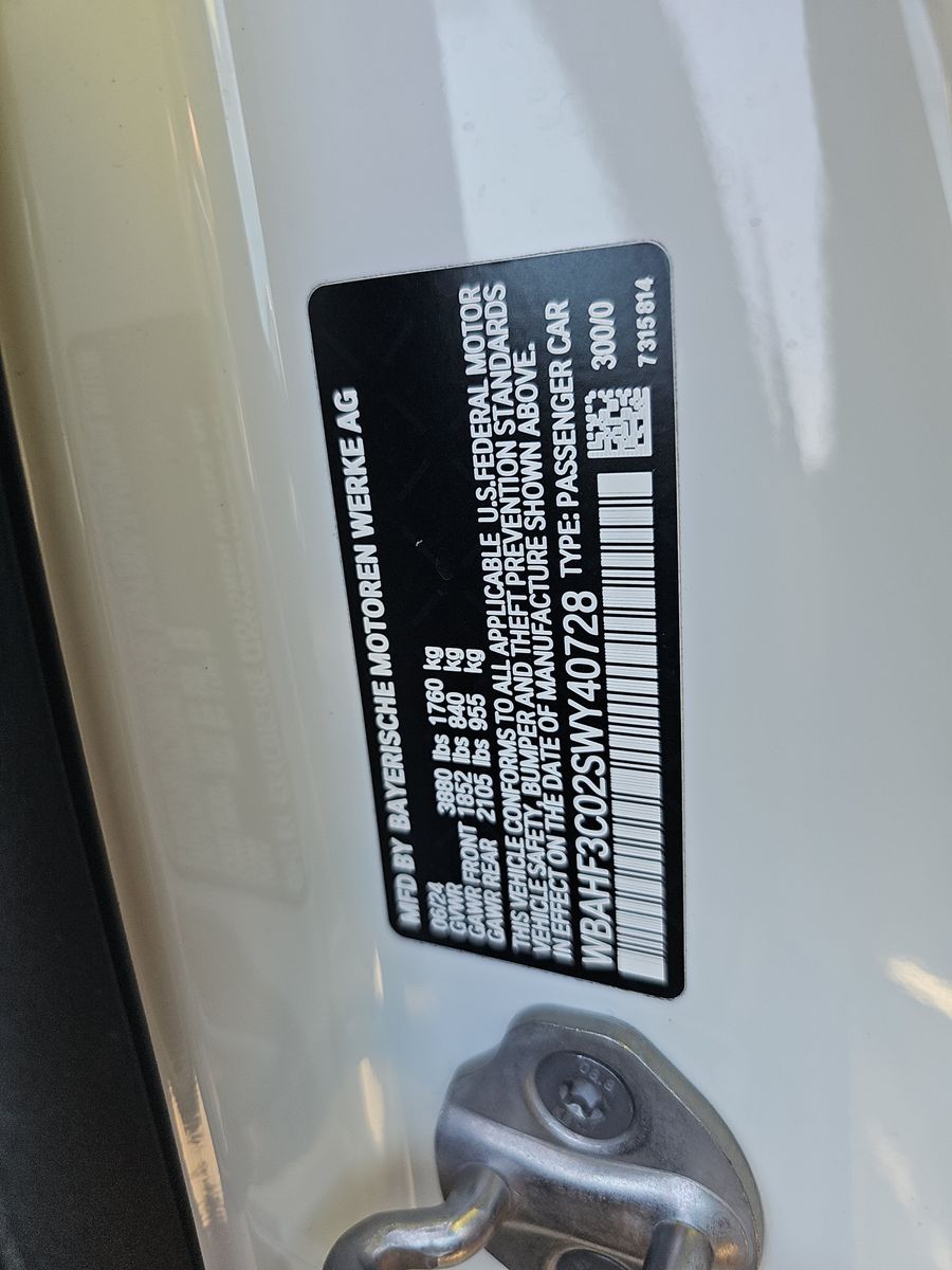 2025 BMW Z4 sDrive30i RWD