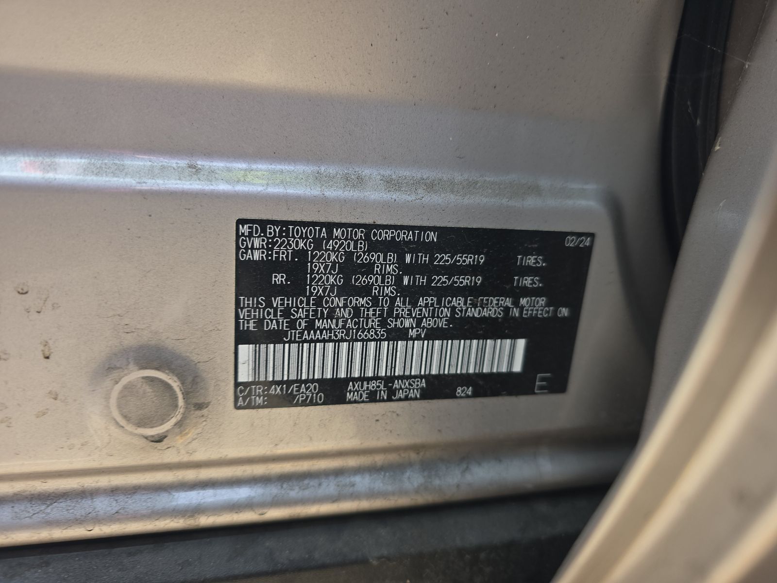 2024 Toyota Venza Limited AWD