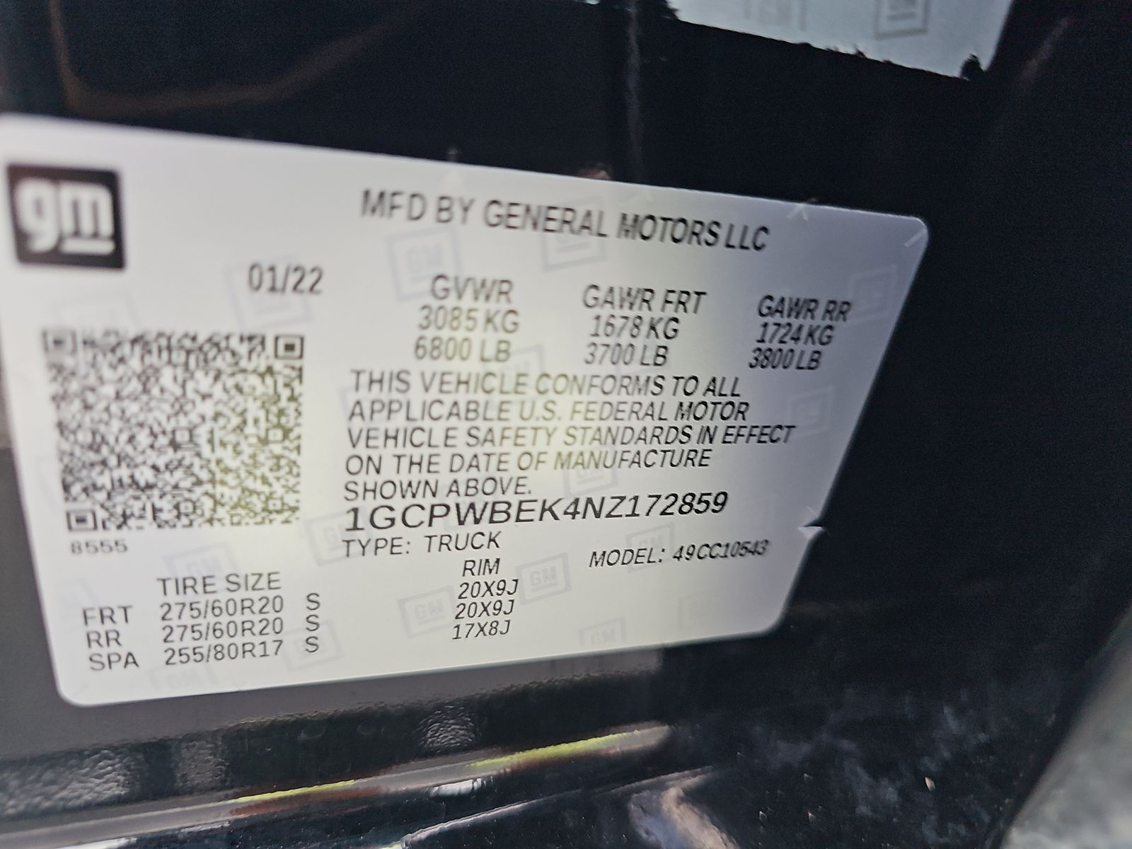 2022 Chevrolet Silverado 1500 Custom RWD