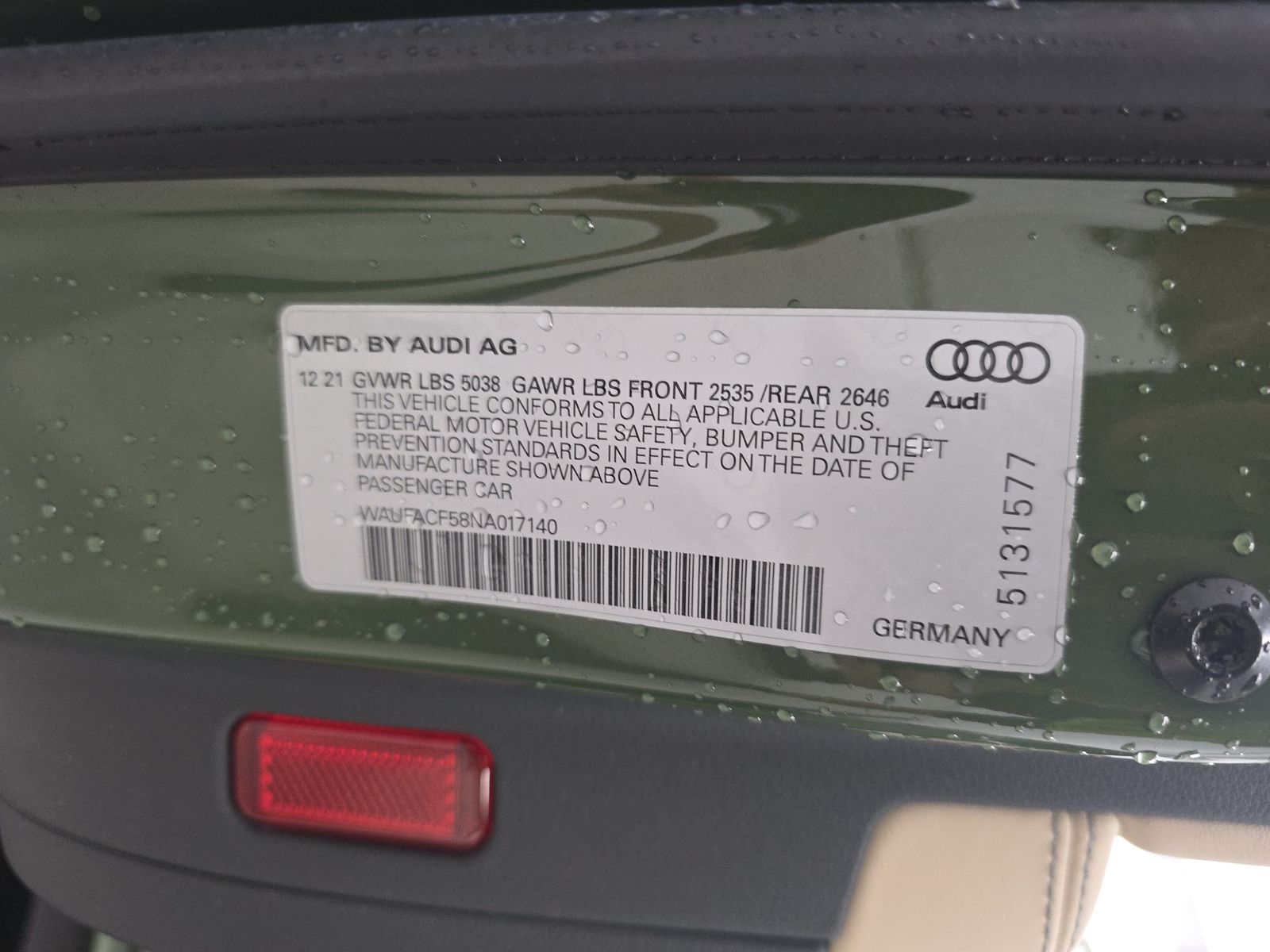 2022 Audi A5 S Line Premium Plus AWD