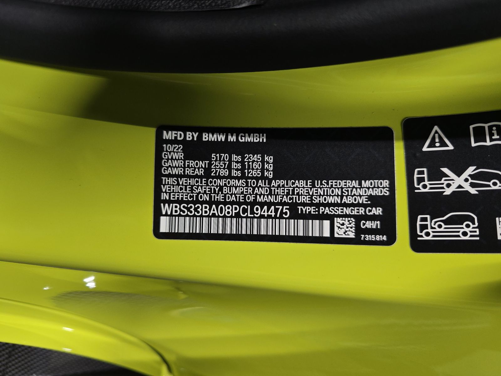 2023 BMW M4 Competition xDrive AWD