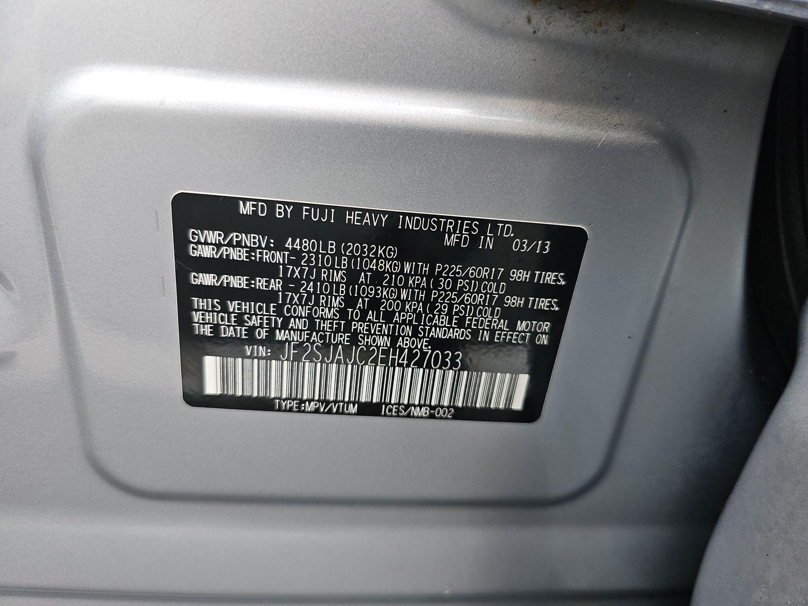 2014 Subaru Forester 2.5i Limited AWD