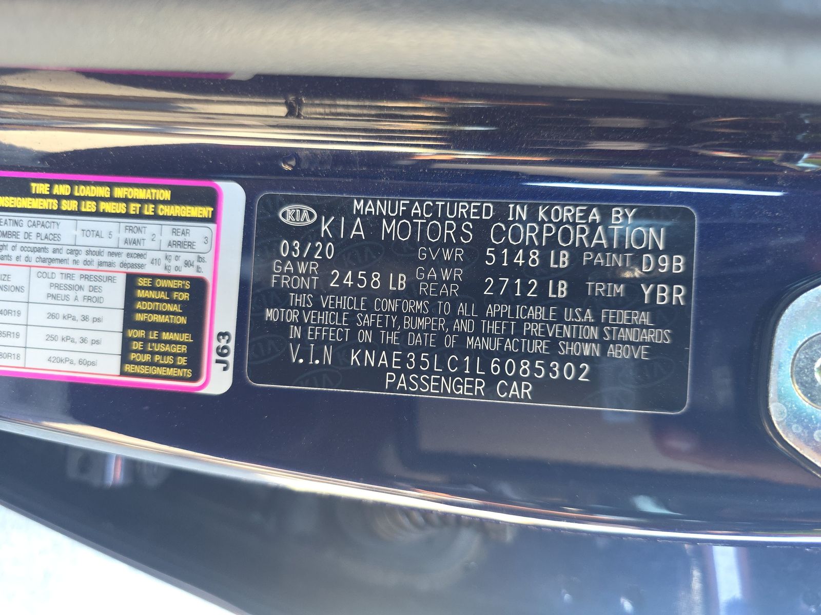 2020 Kia Stinger GT AWD