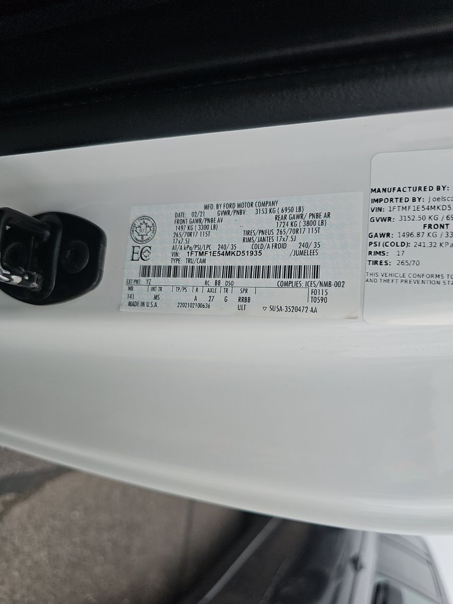 2021 Ford F-150 XLT AWD