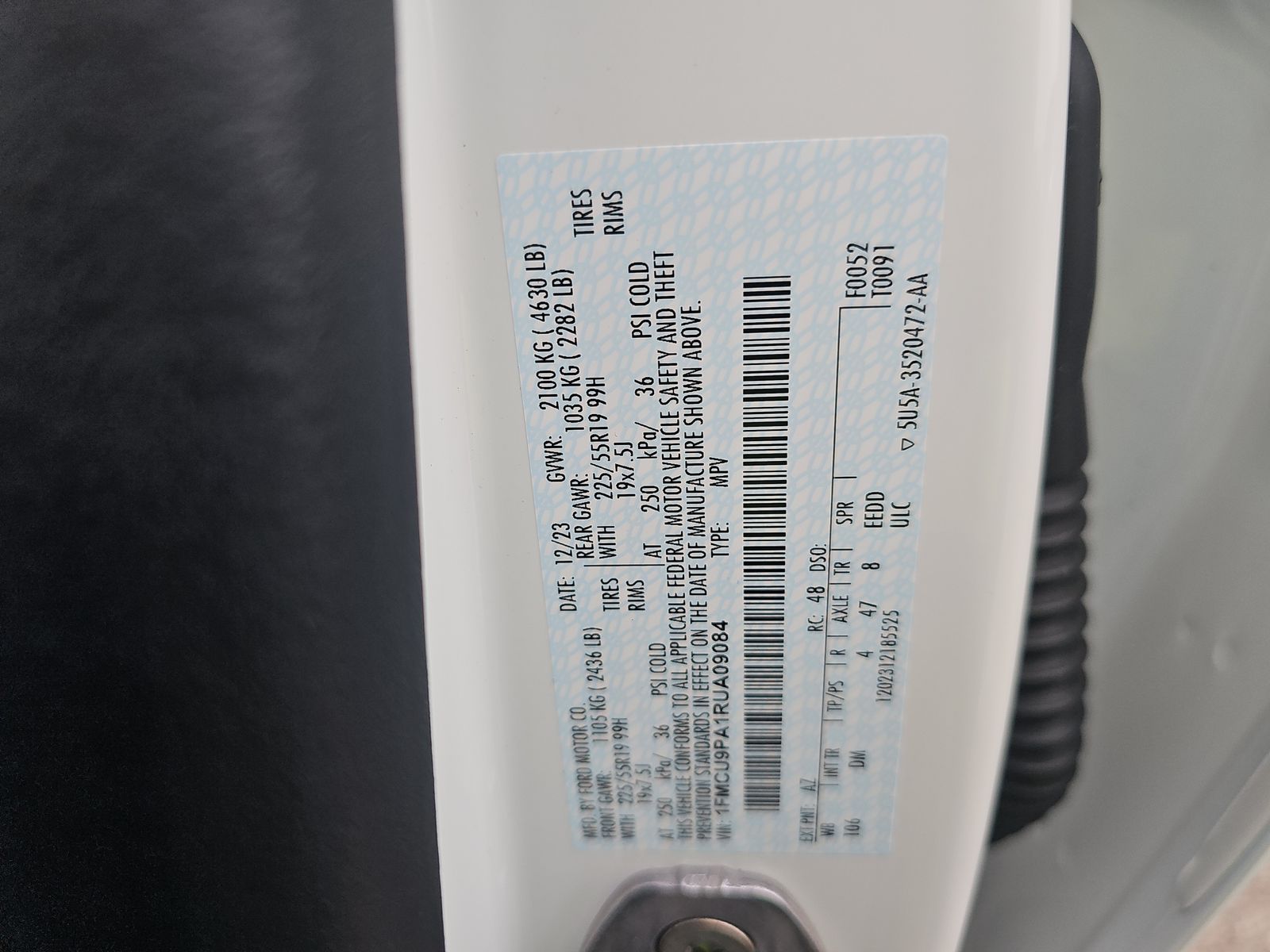 2024 Ford Escape ST-Line Elite AWD