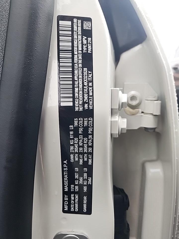 2019 Maserati Levante GranLusso AWD