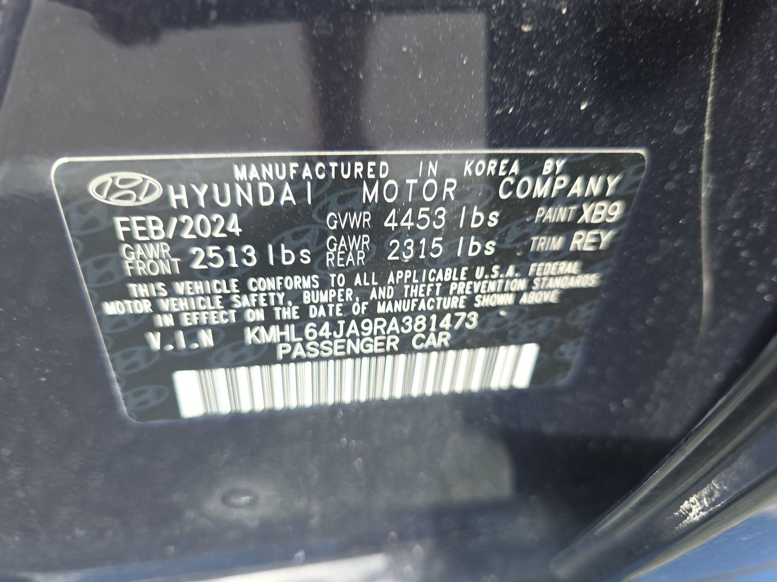 2024 Hyundai Sonata SEL FWD